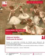 Visite en famille : Petits pas de danse !