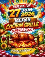Repas Cochon grillé