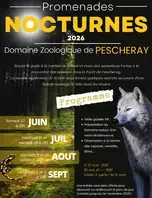 Promenades nocturnes au Domaine Zoologique de Pescheray