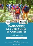 Randonnée commentée et accompagnée