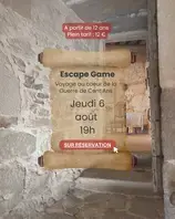 Escape-game « Voyage au cœur de la Guerre de Cent Ans »