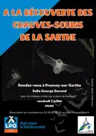 Sortie "À la découverte des chauves-souris de la Sarthe"