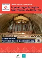JEP 2025 - Concert du Chœur départemental de la Sarthe en partenariat avec la Fondation du Patrimoine