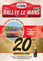 21ème Rallye Le Mans Historique