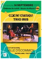 Concert classique Trio Iris