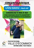 Concert classique Liviu Badiu : Bach 60'