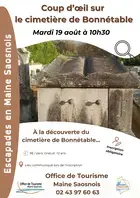 Escapades en Maine Saosnois : Coup d'œil sur le cimetière de Bonnétable