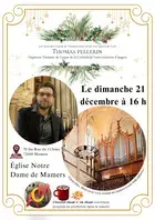 Récital d'orgue de Noël avec Thomas Pellerin