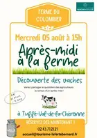 Après midi à la ferme : Ferme du Colombier (vaches)