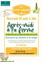 Après midi à la ferme : Cidrerie de Sophie Ammann