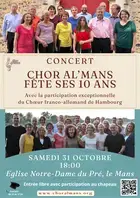 ChorAl'Mans fête ses 10 ans avec ses amis de Hambourg
