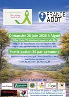 Journée nationale du don d'organe - Randonnée avec FRANCE ADOT 72