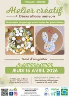 Atelier créatif - AGORA Loir et Bercé