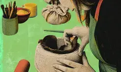 Atelier poterie – Les mains dans la terre