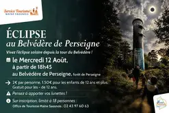 Éclipse au Belvédère de Perseigne