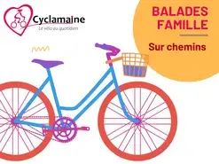 Balade à vélo spéciale familles et débutants sur chemins