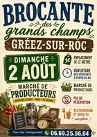 Brocante des grands champs - Gréez sur Roc