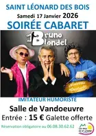 Soirée cabaret avec Bruno Blondel