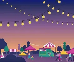 Marché semi nocturne