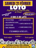Loto du Comité des fêtes de Crissé