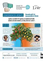 Conférences-débats Quel climat et quelle agriculture dans 20 ans dans la Vallée du Loir ?