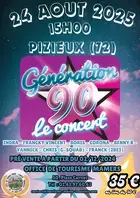 Concert "Génération 90"