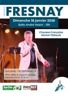 Spectacle chanson française de Michel Thibault