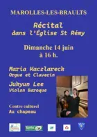 Récital à l'Église Saint Rémy