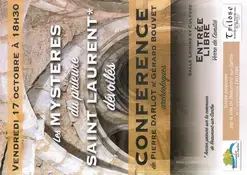 Conférence "Les mystères du Prieuré Saint-Laurent dévoilés"