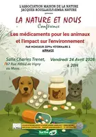 La Nature et nous : "Les médicaments pour les animaux et l'impact sur l'environnement"