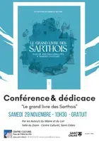 Conférence-dédicace "Le grand livre des Sarthois"