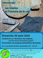 Conférence "Les fossiles et l'histoire de la vie"