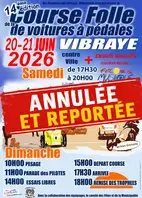 Course folle de voitures à pédales - ANNULEE ET REPORTEE