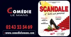 Comédie "Scandale et tarte aux pommes"