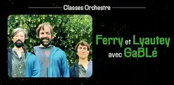 Gablé et l'orchestre de l'école Lyautey