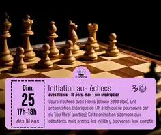 Initiation aux échecs