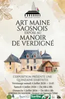 Art Maine Saosnois expose au Manoir de Verdigné