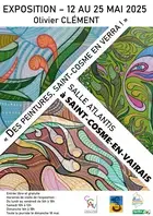 Exposition "Des peintures, Saint Cosme en verra !" de Olivier Clément