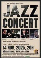 Concert Jazz avec Jean Pierre Derouard Quartet