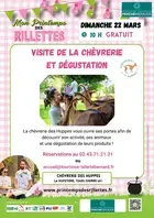 Visite de la Chèvrerie des Huppes