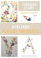 ATELIER FLEURS PRESSÉES
