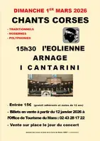 CHANTS CORSES