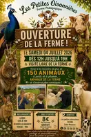 Ouverture de la Ferme pédagogique "Les Petites Oisonnières"