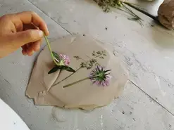 Atelier famille "Herbier en argile" avec le Musée de la faïence et de la céramique de Malicorne