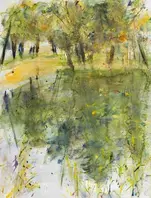 Aquarelles, Paysages de Sarthe
