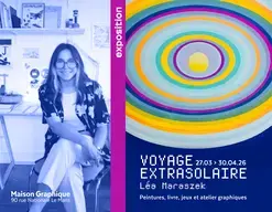 "Voyage extrasolaire" de l'artiste Léa Maraszek