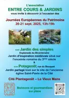 Ouverture du Jardin des Simples avec l'association Entre Cours et Jardins