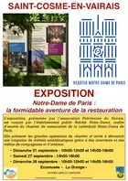 Journées Européennes du Patrimoine 2025 - Exposition Notre Dame de Paris