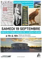 Journées du Patrimoine - Fonds ancien