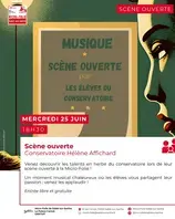 Scène ouverte du conservatoire